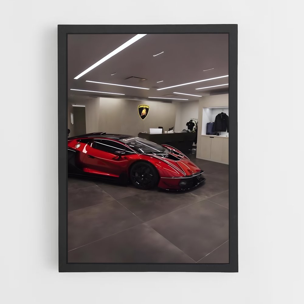 Poster Essenza scv lieu – affiche Lamborghini (vue 2)